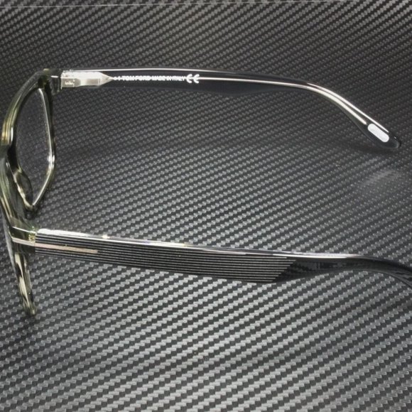 Tom Ford Striped Clear 54mm Eyeglasses - Picture 4 of 5